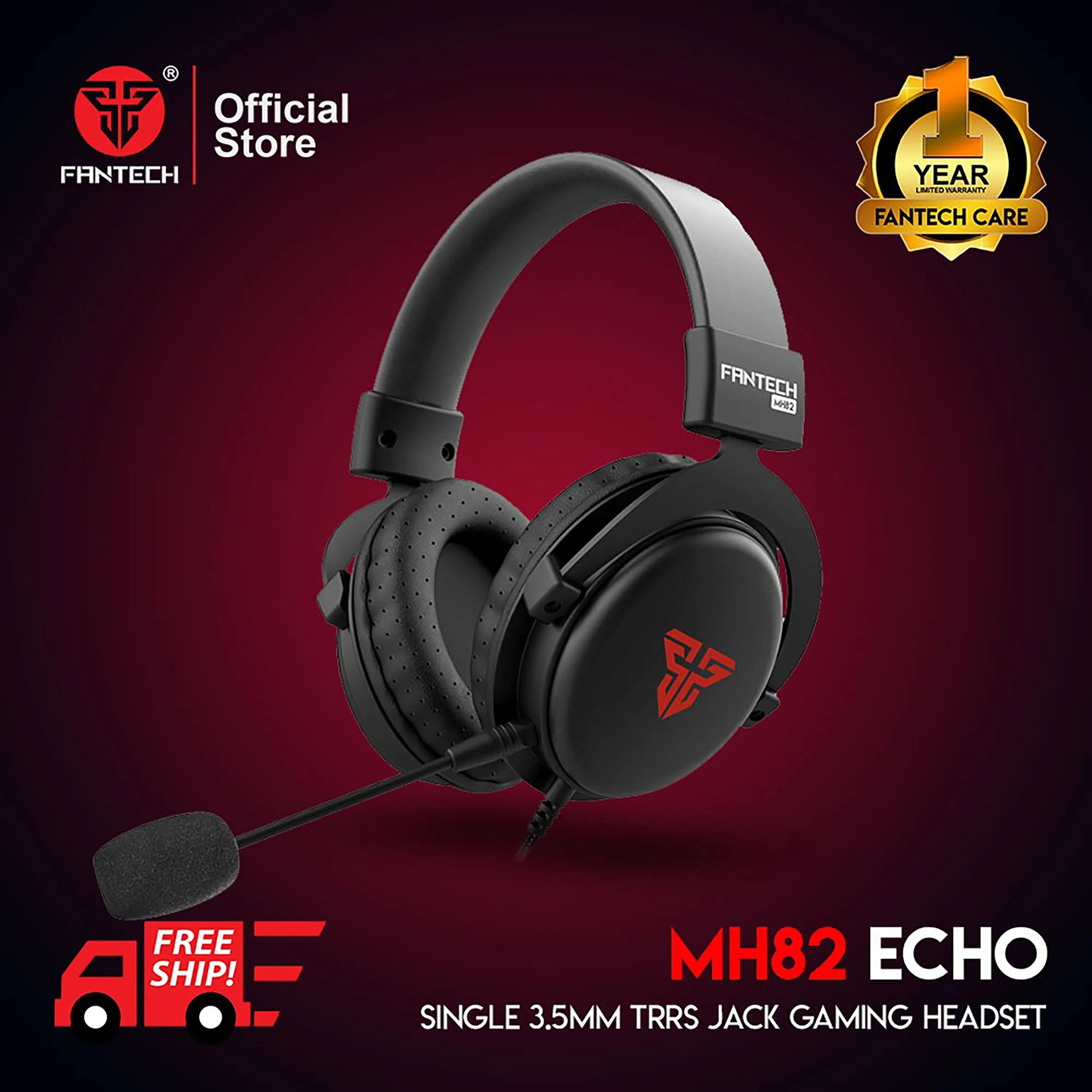 FANTECH MH82 ECHO MULTI PLATFORM GAMING HEADSET