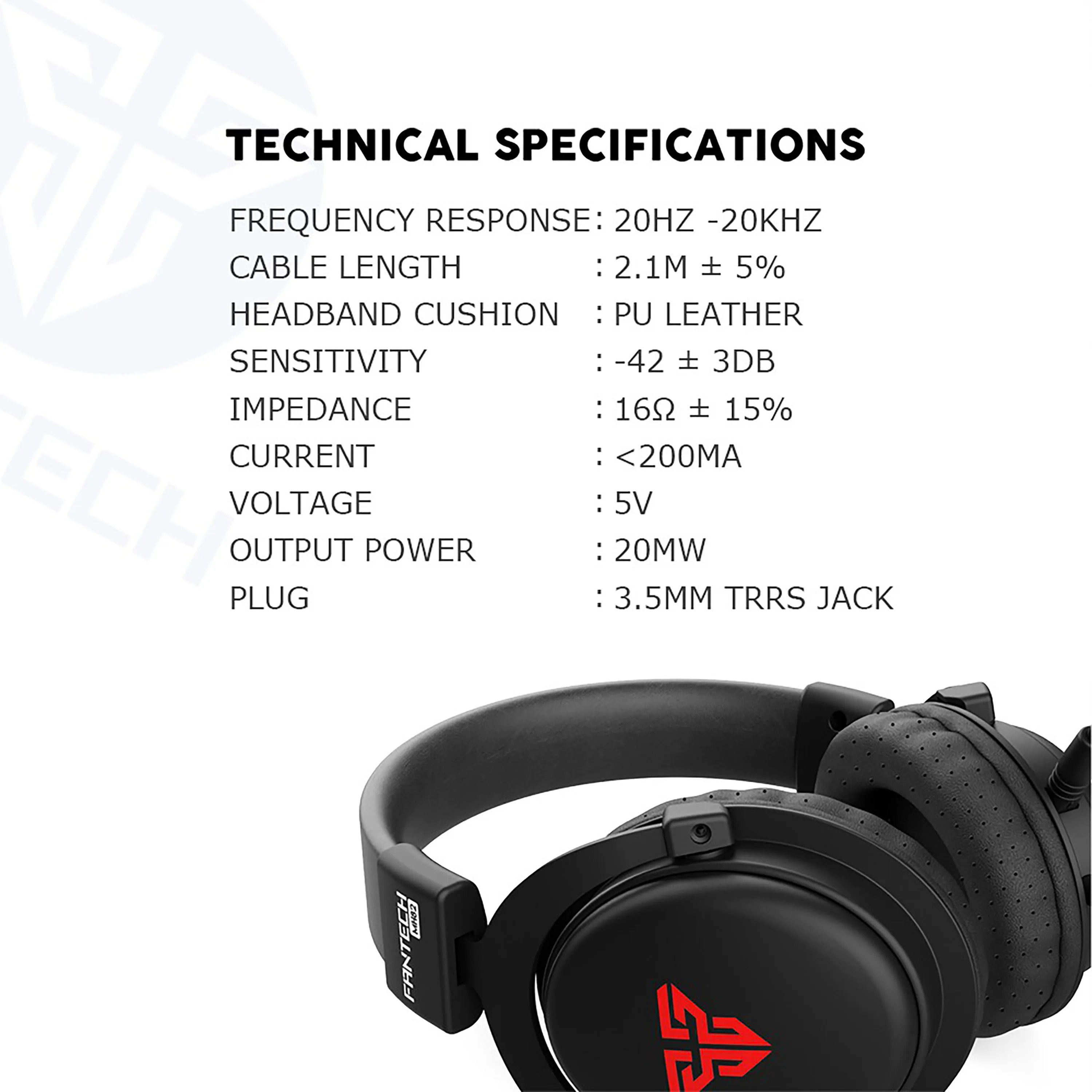 FANTECH MH82 ECHO MULTI PLATFORM GAMING HEADSET