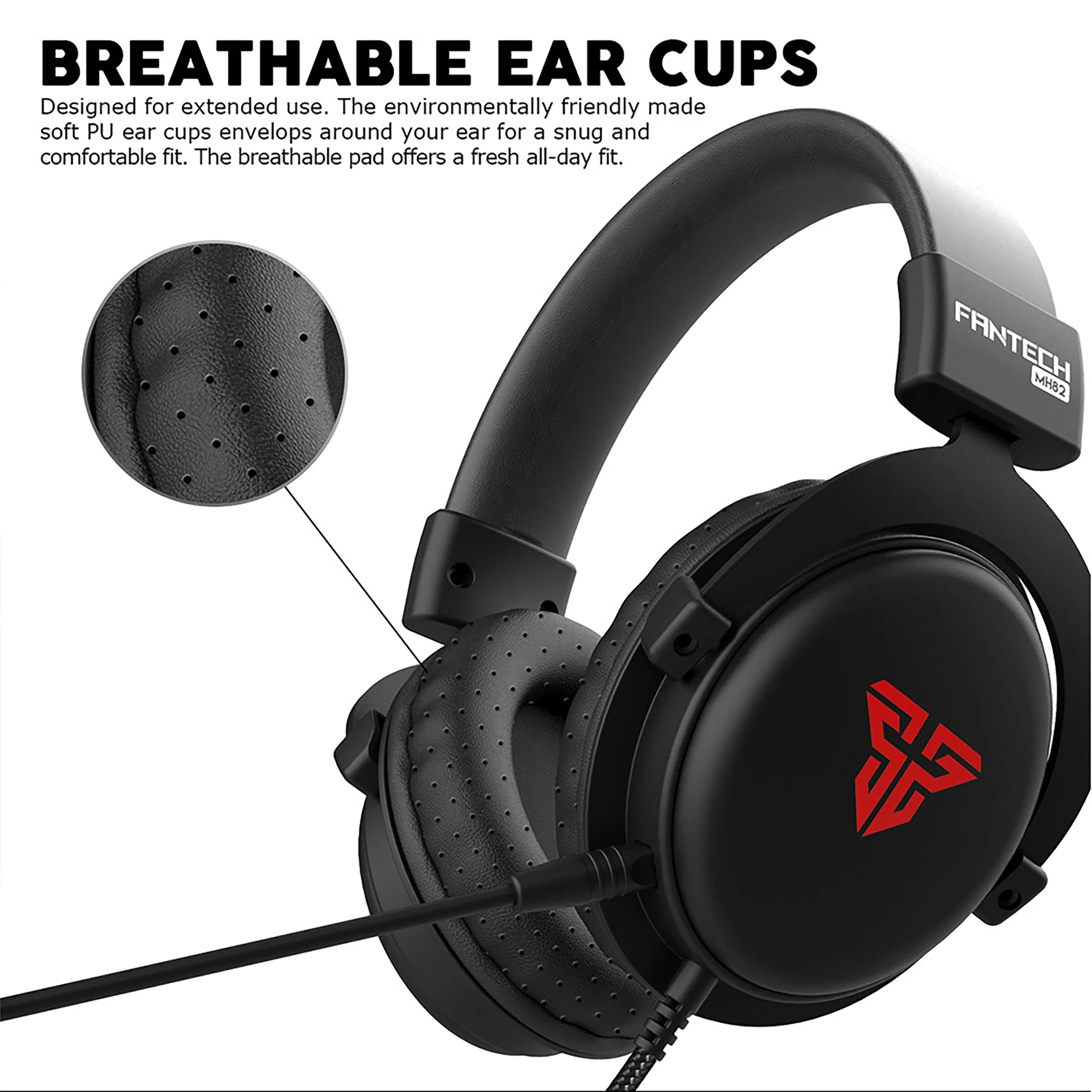 FANTECH MH82 ECHO MULTI PLATFORM GAMING HEADSET
