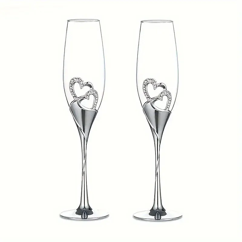 Funki Buys | Glasses | Wedding Champagne Glasses | Toast x 2