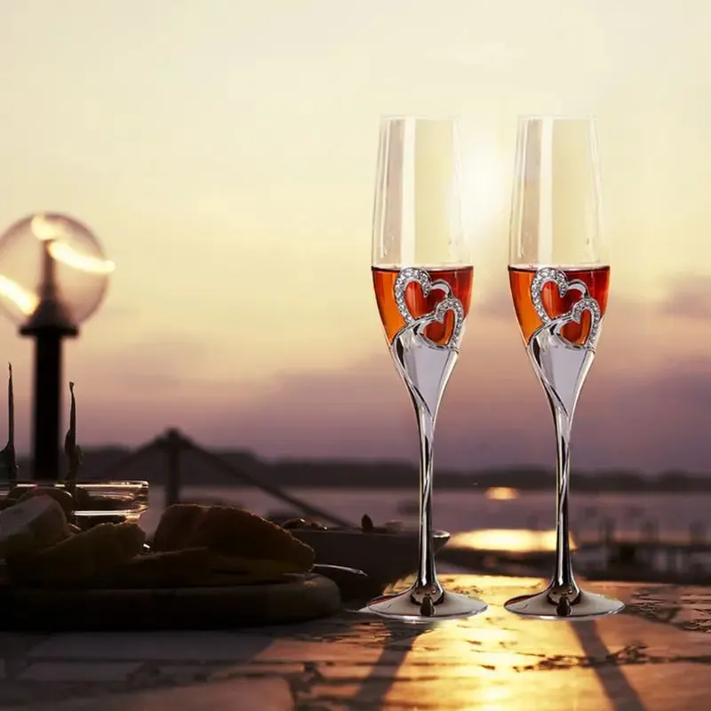 Funki Buys | Glasses | Wedding Champagne Glasses | Toast x 2