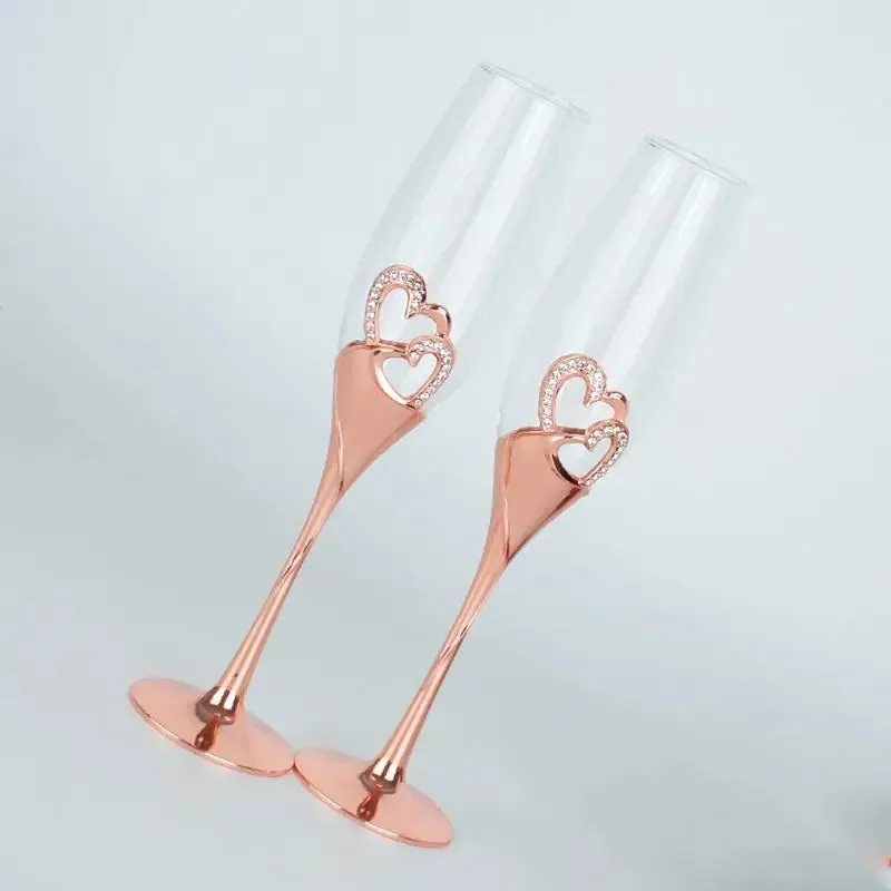 Funki Buys | Glasses | Wedding Champagne Glasses | Toast x 2