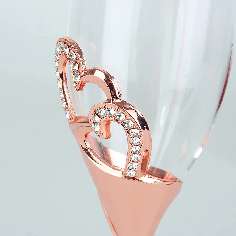 Funki Buys | Glasses | Wedding Champagne Glasses | Toast x 2