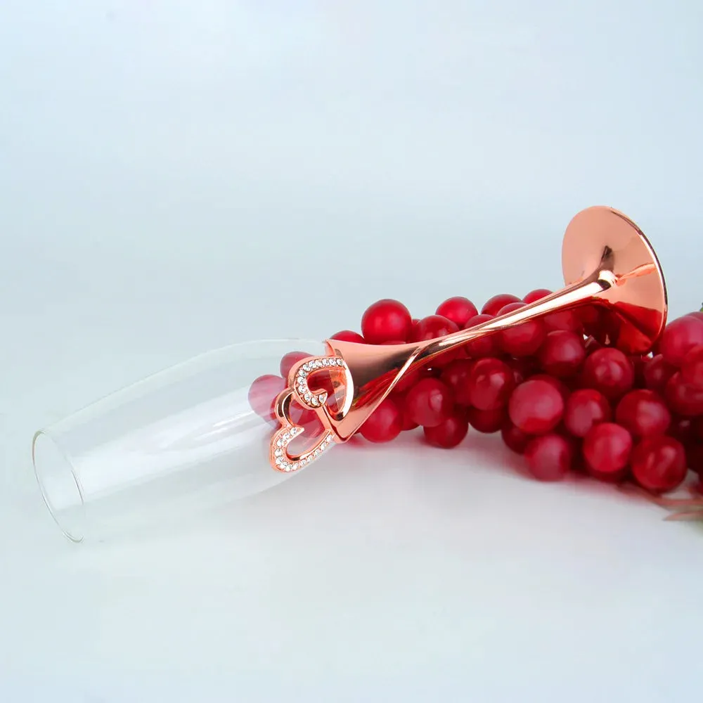 Funki Buys | Glasses | Wedding Champagne Glasses | Toast x 2