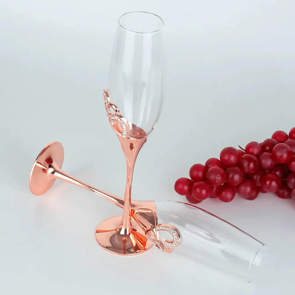 Funki Buys | Glasses | Wedding Champagne Glasses | Toast x 2