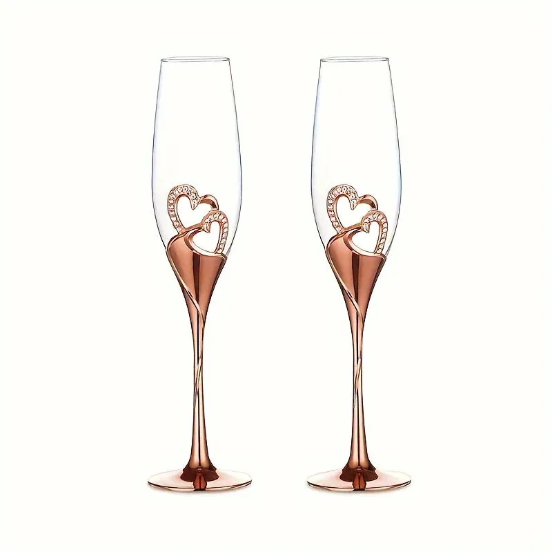Funki Buys | Glasses | Wedding Champagne Glasses | Toast x 2