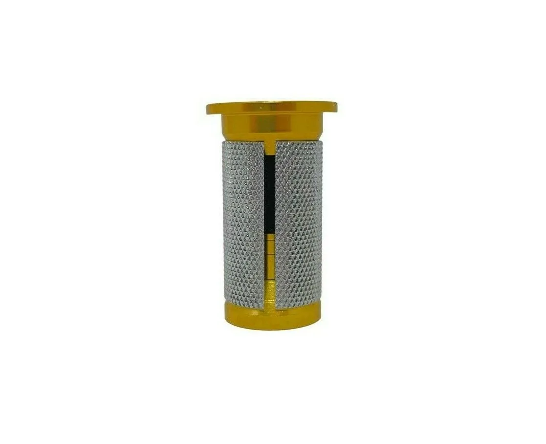 Gold Carbon Compression Plug / Expander Bung For 1 1/8 Inch Carbon Fork