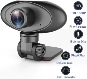 HD 1080P Webcam Noise Reducing USB Computer Desktop Camera