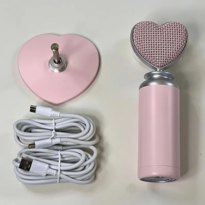 Heart Shaped USB Microphone