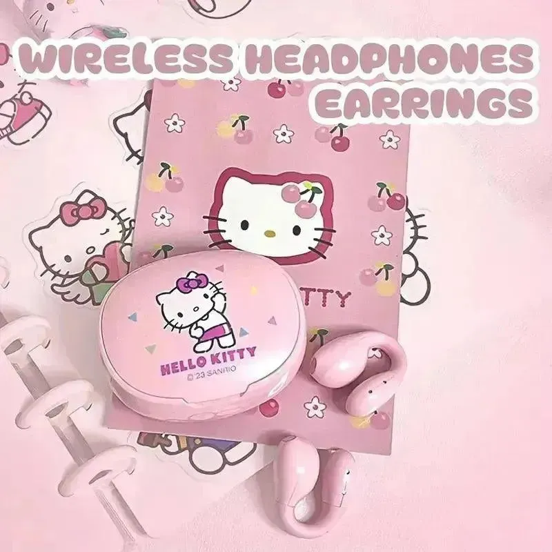 Hello Kitty and Friends Clip-on Wireless Earphones