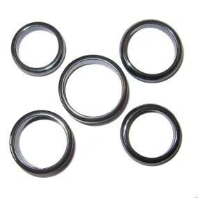 Hematine Stands Set of 5 Rings