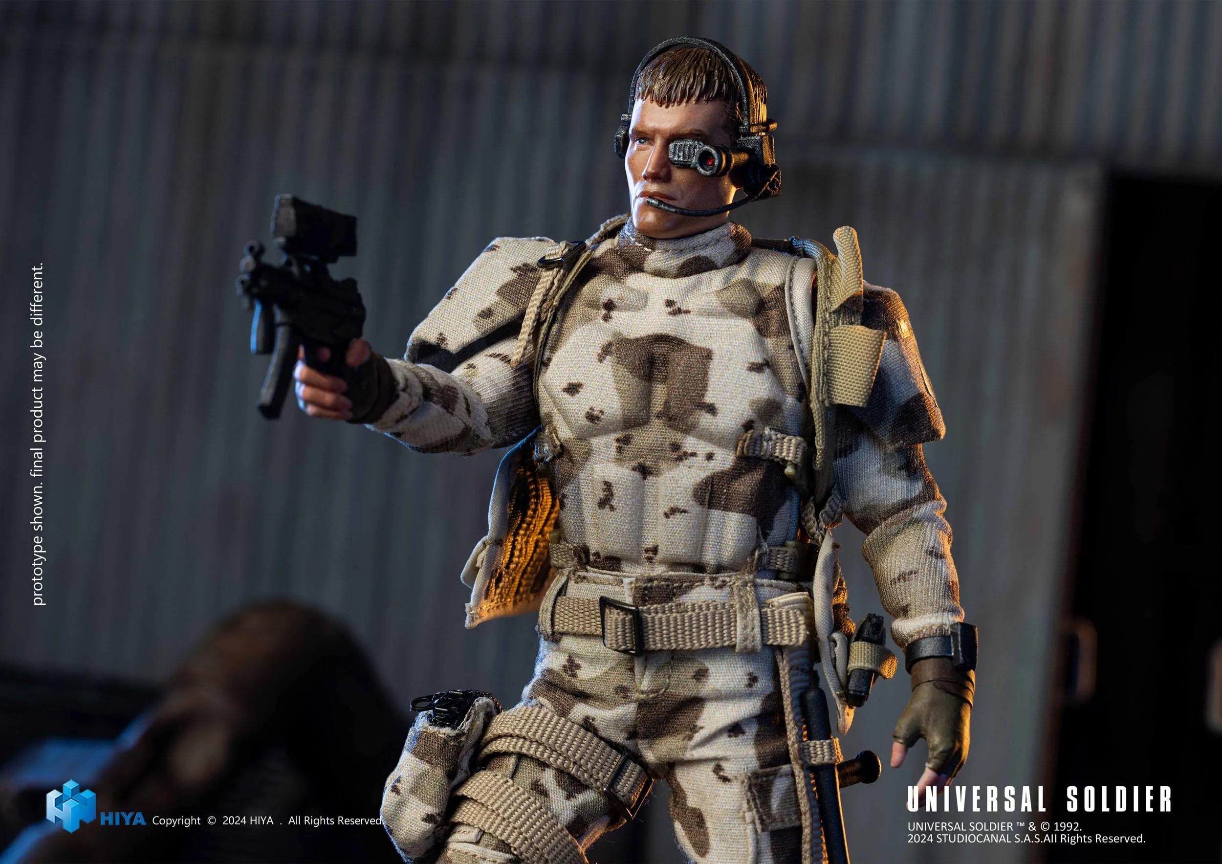 Hiya Toys Universal Soldier Exquisite Super Series Andrew Scott 1/12 Action Figure