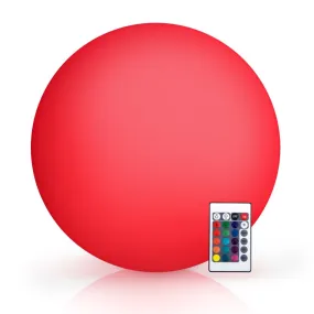 HOMCOM Glowing LED Ball 30CM Colour Change with Rechargeable Battery