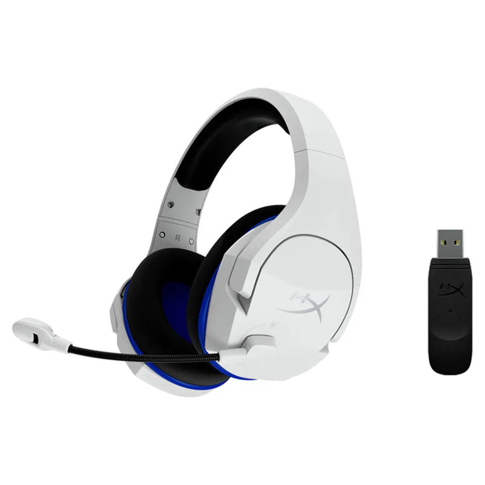 HyperX Cloud Stinger Core Wireless Gaming Headset - White & Blue | 259-4P5J1AA
