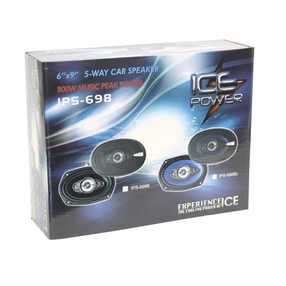 Ice Power - IPS-698 5-Way 6x9 Speakers (800W)
