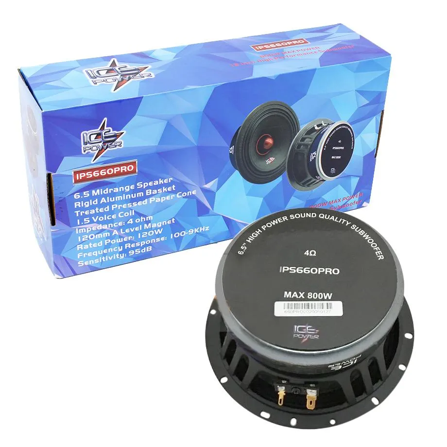 Ice Power IPS660PRO 6.5″ Midrange Bullet Speaker (800W)