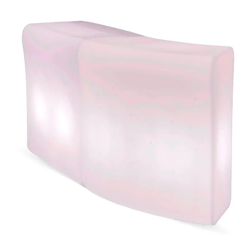 Illuminated curved bar Ibiza 120 cm.