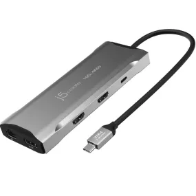 J5Create JCD397 4k60hz Elite USB-c Triple Mini Dock Compatible With USB4 Devices