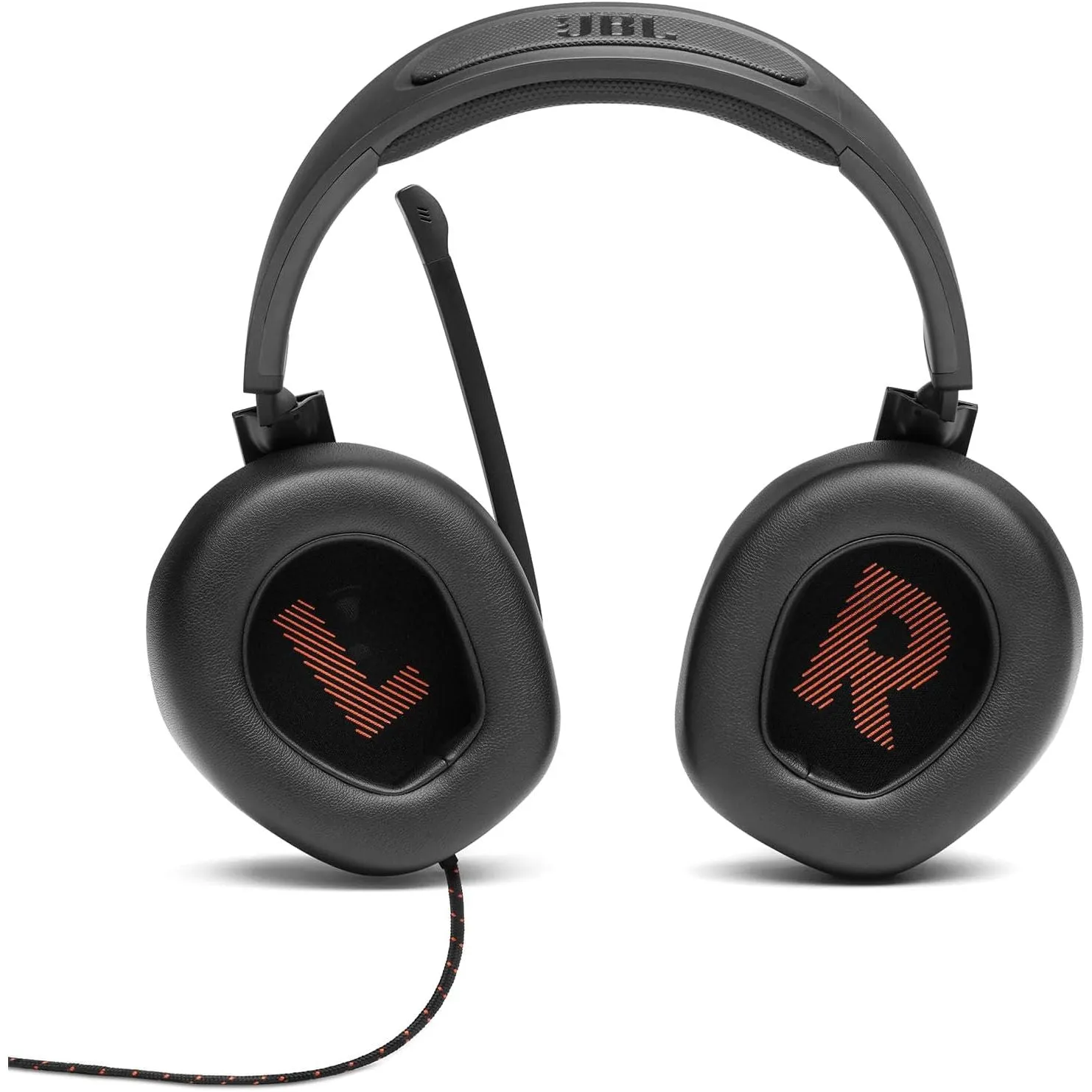 JBL Quantum 200 Wired Over-Ear Gaming Headset with Microphone, Multi-Platform, in Black