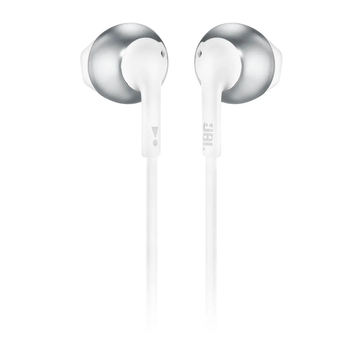 JBL Tune 205 Wired In-Ear Headphones - Chrome