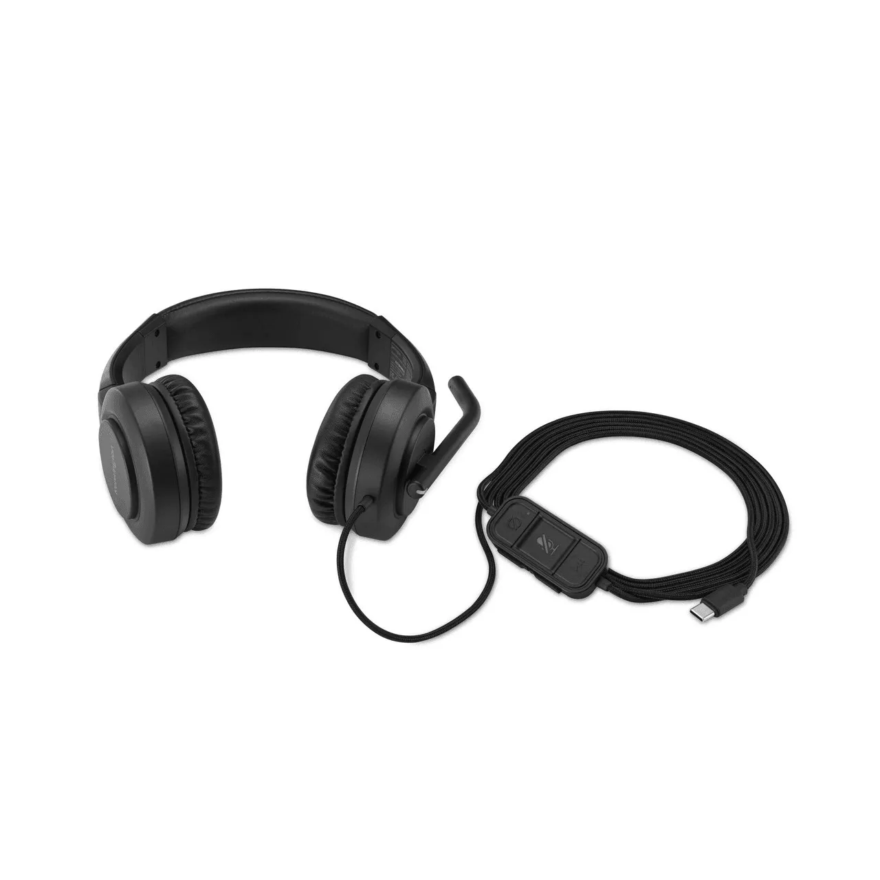 Kensington H1000 USB-C On-Ear Headset Headphones Black