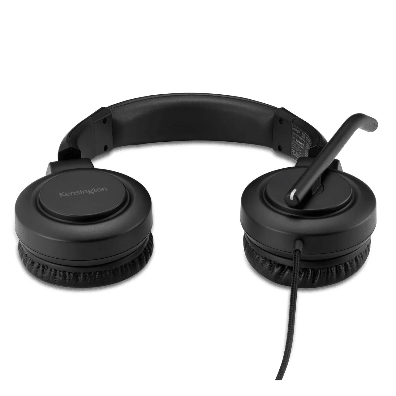 Kensington H1000 USB-C On-Ear Headset Headphones Black
