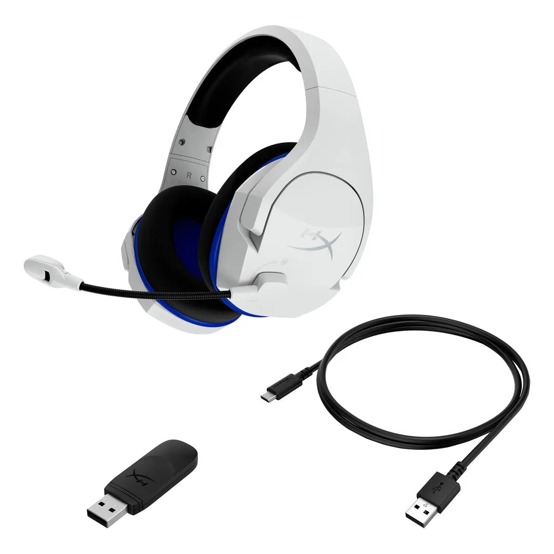 Kingston Cloud Stinger Core Wireless Gaming Headset for PlayStation (白色) - 4P5J1AA