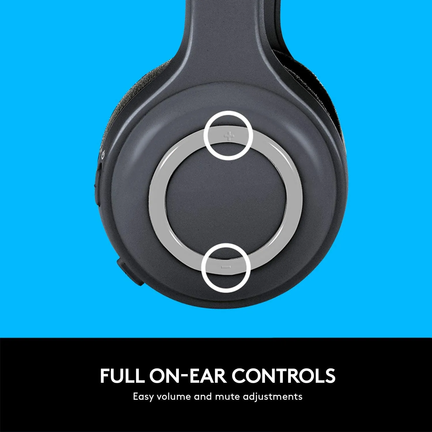 Logitech Headset H600 Over-The-Head Wireless Headset for (Black)
