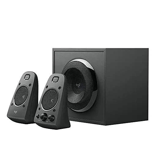 Logitech Z625 Powerful THX® Certified 2.1 Speaker System with Optical Input