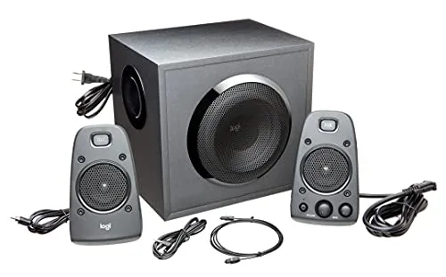 Logitech Z625 Powerful THX® Certified 2.1 Speaker System with Optical Input