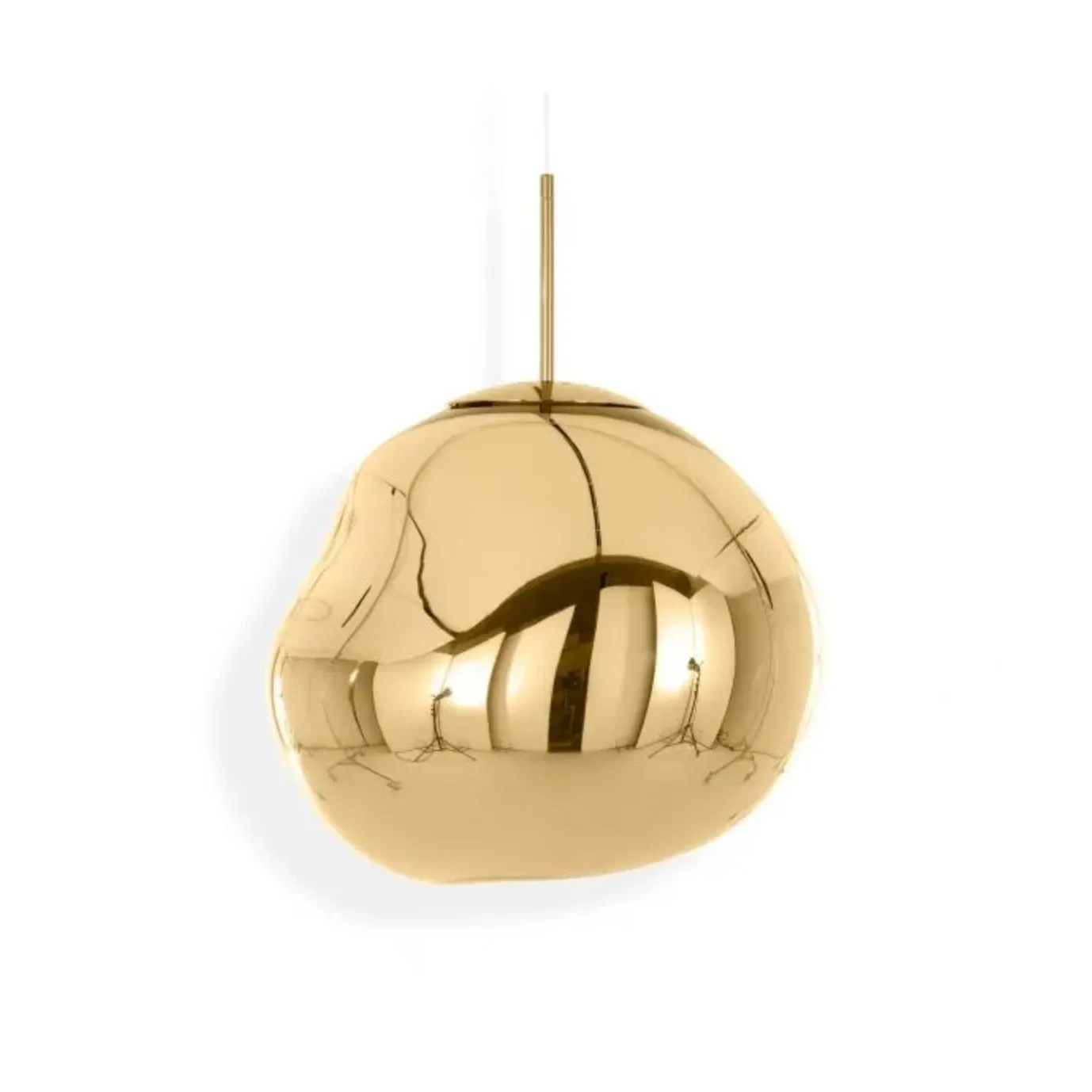 Melt Pendant, Gold, Large