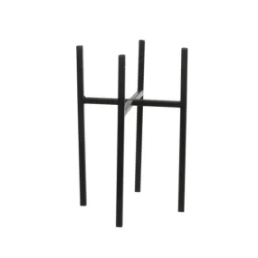 Mica Decorations 20.5cm Black Ascot Plant Stand
