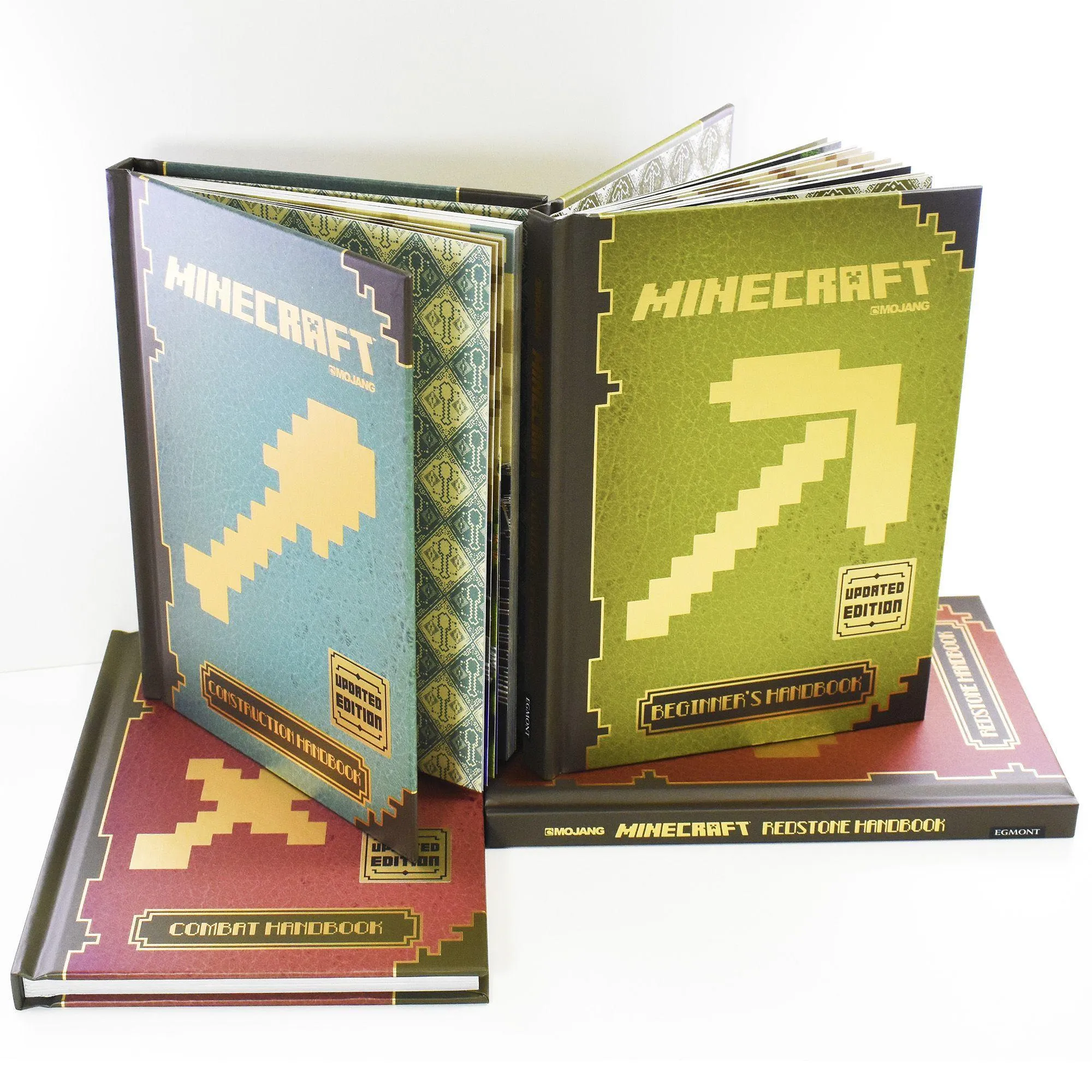 Minecraft: The Complete Handbook 4 Books - Ages 9-14 - Paperback - Mojang AB