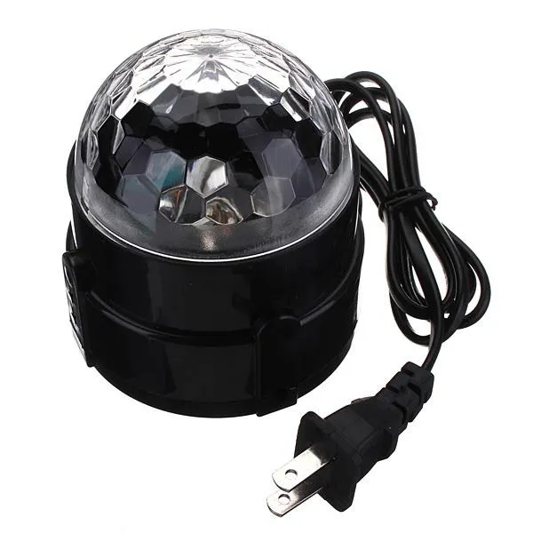 Mini RGB LED Light Crystal Magic Ball