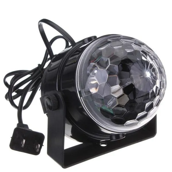 Mini RGB LED Light Crystal Magic Ball