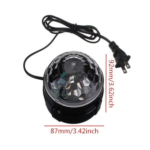 Mini RGB LED Light Crystal Magic Ball