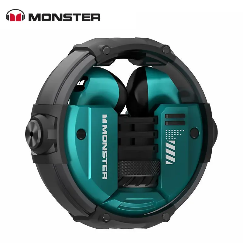 Monster TWS Bluetooth 5.2 Dual Mode Noise Reduction Waterproof Headset