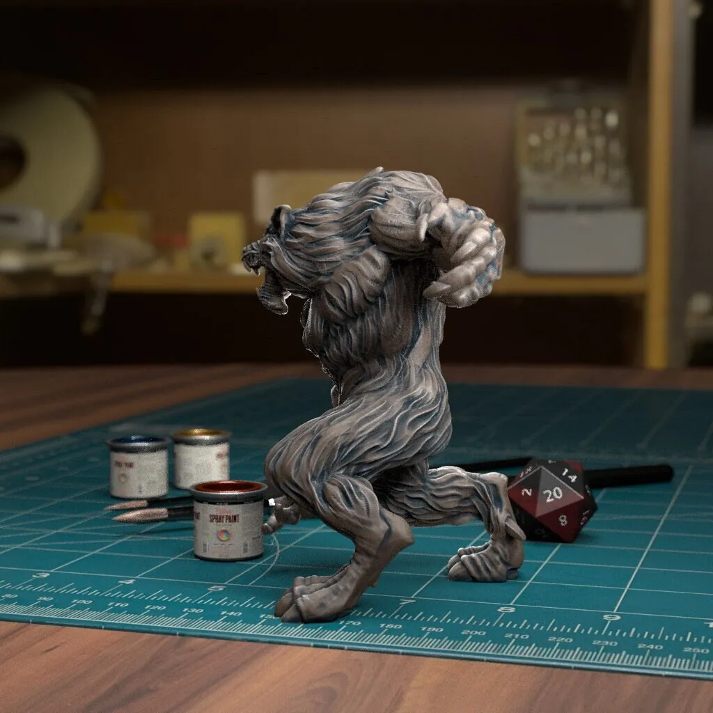 MONSTER - Werewolf Snarling Predator