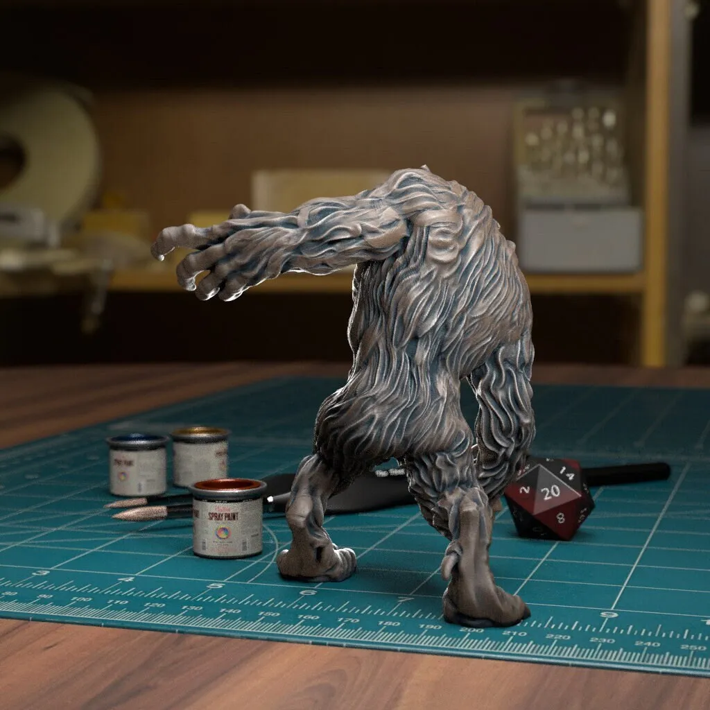 MONSTER - Werewolf Snarling Predator