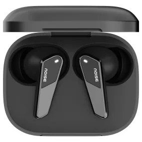 Noise Buds N1 Pro in-Ear Truly Wireless Earbuds with Metallic Finish, ANC(Upto 30dB), 60H of Playtime, Dual Pairing, Instacharge(10 min=200 min), BT v5.3(Chrome Black)