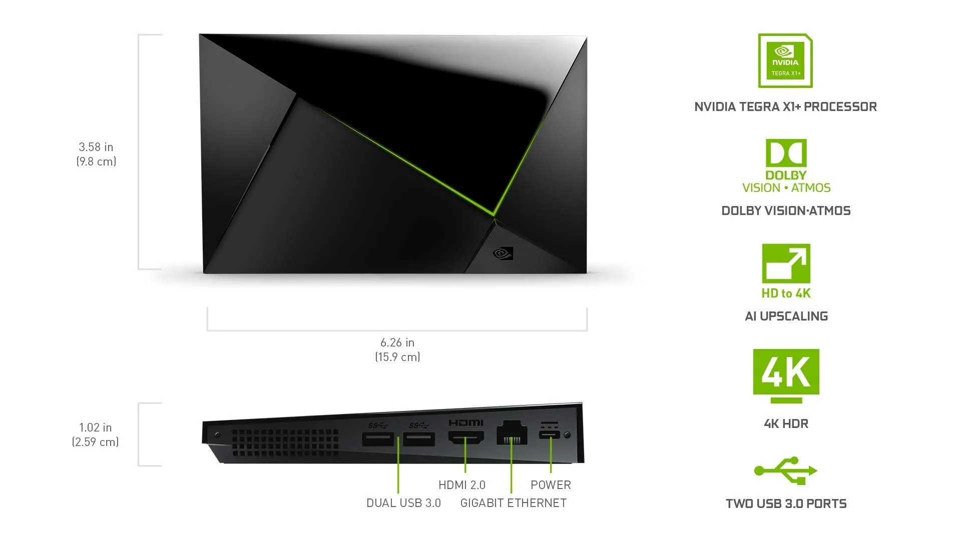 NVIDIA SHIELD Android TV Pro | 4K HDR Streaming Media Player.
