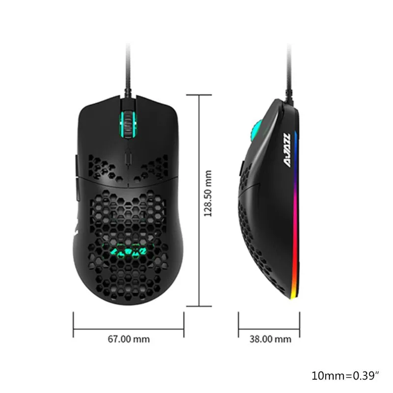 Open-Smart Wired Gaming Mouse