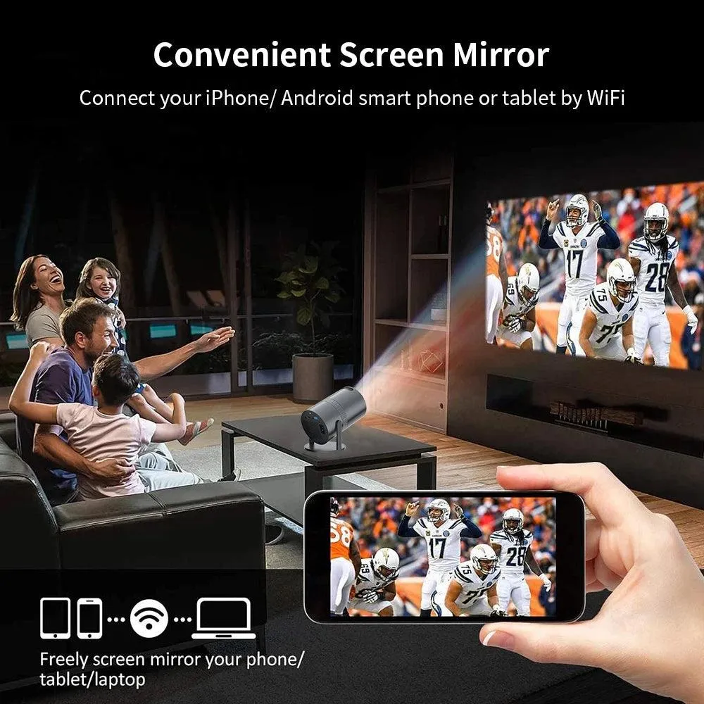 P300 Home Theater Projector, Freestyle Device for SAMSUNG, XiaoMi,
