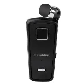 Premium Retractable Bluetooth Headset with Anti-Theft Design and Vibration Alerts