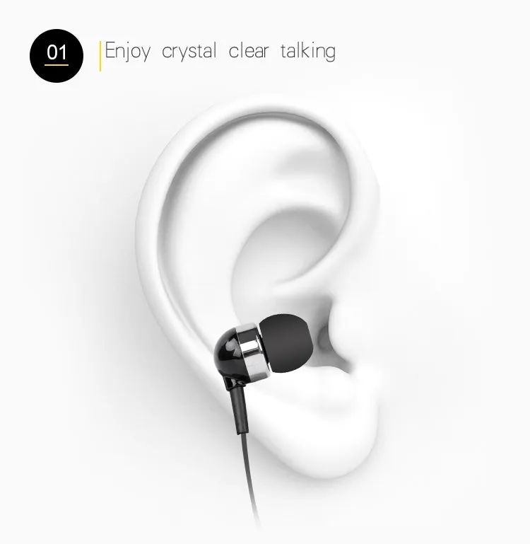 Premium Retractable Bluetooth Headset with Anti-Theft Design and Vibration Alerts