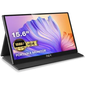 QQH 15.6" 1080P IPS Portable Monitor (Refurbished)