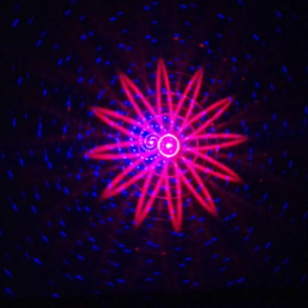 QS-1 10W Laser Light Projector Multicolour Lighting for Party Bars Stage Effect