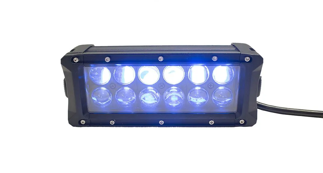 Race Sport RS 7.5" LED Light Bar ColorSMART - 18-Watt Combo Beam RGB Dual Function