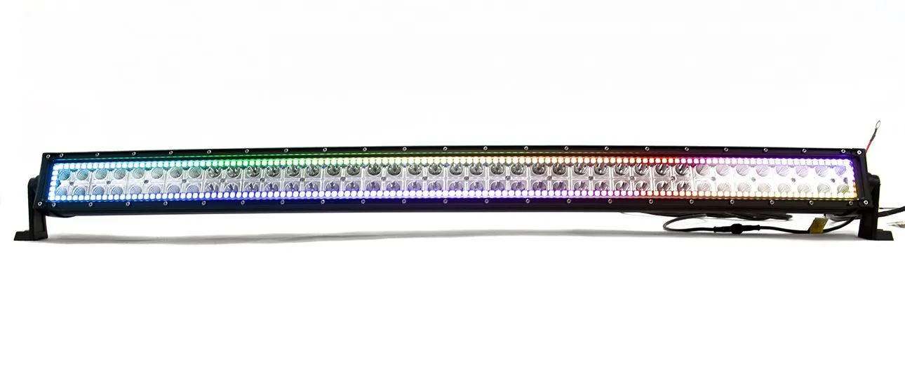 Race Sport RS RGB LED Light Bars [CHASE MODE ColorADAPT Series] Straight - 14" / 22" / 32" / 42" / 50"