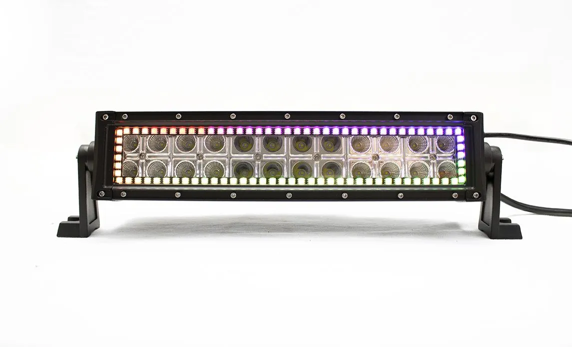 Race Sport RS RGB LED Light Bars [CHASE MODE ColorADAPT Series] Straight - 14" / 22" / 32" / 42" / 50"